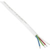 Spezial RGB-Kabel weiß 3x0,34mm²