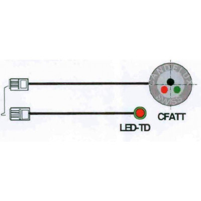 CFATT - LED-TD-Signal LED rot/grün 