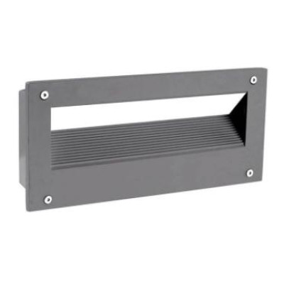 Wandeinbauleuchte LED 5.5W 648lm 230V 3000K IP65 Anthrazit