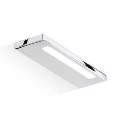 Wandleuchte SLIM 34 N LED, 2 x 34 x 10cm, chrom