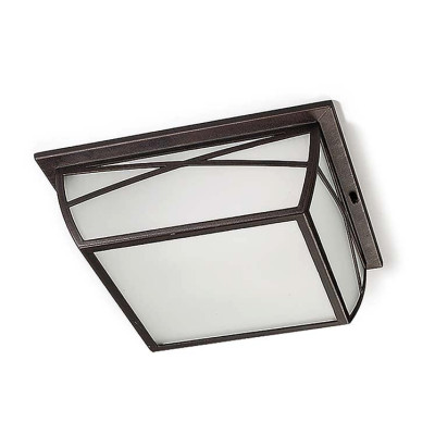 Decken-Wandleuchte 2xE27 230V P23 Rostbraun