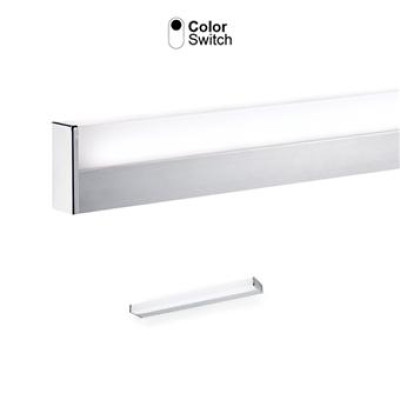 Linienleuchte SQUARE, Länge 586mm, 160°, chrom230V/24W, 