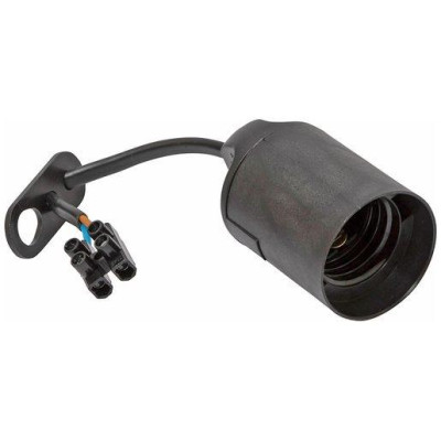 LED-Baustellenleuchte Fassung E27 mit Kabel und Schraubklemme LED-Baustellenleuchte Fassung E27 mit Kabel und Schraubklemme