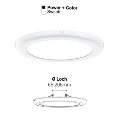 SYNO UNIVERSAL, Ø235, opal, 120°, weiss, 