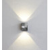 LED Wandleuchte KUBIK, 2x5W COB LED, 3000K, 700lm, IP44