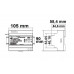 LED Hutschienen-Trafo MW HDR-150-48, 43.2~55.2V/DC, 0-150W, IP20